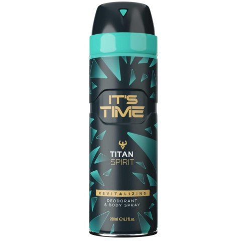 Dezodorant do ciała w sprayu Titan Spirit 200ml It's Time