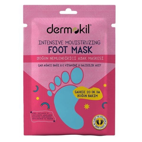 Intensive Mouistruzing Foot Mask intensywnie nawilżająca maska do stóp 30ml Dermokil