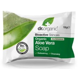 Aloe Vera Soap oczyszczające mydło w kostce z aloesem 100g Dr.Organic
