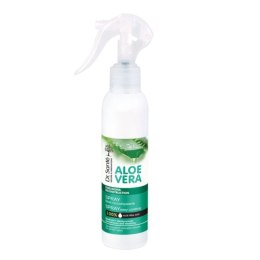 Aloe Vera Spray spray aloesowy ułatwiający rozczesywanie do wszystkich rodzajów włosów Olejek Ryżowy i Kamelia 150ml Dr. Sante