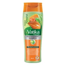 Sweet Almond Moisturizing Shampoo nawilżający szampon do włosów Słodkie Migdały 400ml Dabur Vatika