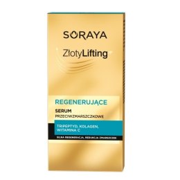 Złoty Lifting regenerujące serum przeciwzmarszczkowe 30ml Soraya