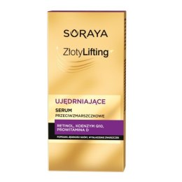 Złoty Lifting ujędrniające serum przeciwzmarszczkowe 30ml Soraya