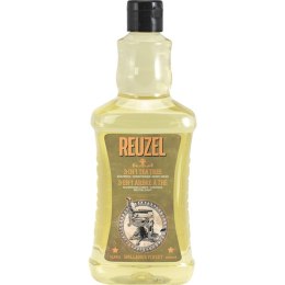 3in1 Shampoo szampon odżywka i żel pod prysznic Tea Tree 1000ml Reuzel