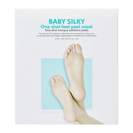 Baby Silky One Shot Foot Peel Mask peelingująca maska ​​do stóp w formie skarpet 2x20ml HOLIKA HOLIKA