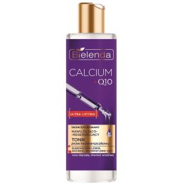 Calcium + Q10 skoncentrowany nawilżająco-regenerujący tonik przeciwzmarszczkowy 200ml Bielenda
