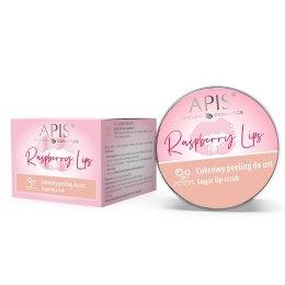 Raspberry Lips cukrowy peeling do ust 10ml APIS