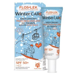 Winter Care krem zimowy przeciwsłoneczny do twarzy SPF50+ 30ml Floslek