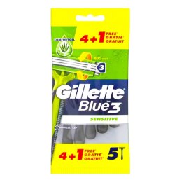 Blue3 Sensitive jednorazowe maszynki do golenia 5szt Gillette