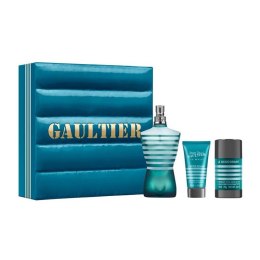 Le Male zestaw woda toaletowa spray 125ml + balsam po goleniu 50ml + dezodorant sztyft 75ml Jean Paul Gaultier
