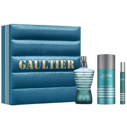 Le Male zestaw woda toaletowa spray 75ml + woda toaletowa spray 10ml + dezodorant spray 150ml Jean Paul Gaultier