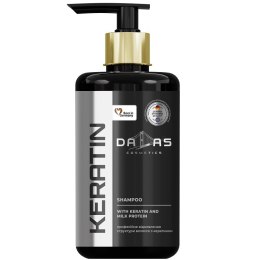Keratin szampon do włosów suchych i zniszczonych 970ml Dalas