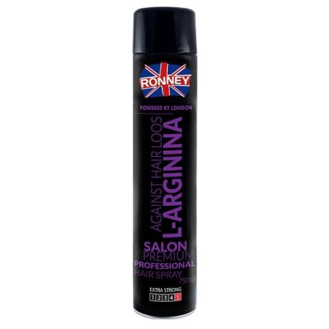 Professional Hair Spray Against Hair Loos L-Arginina lakier do włosów zapobiegający ich wypadaniu 750ml Ronney