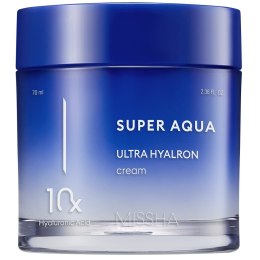 Super Aqua Ultra Hyalron Cream nawilżający krem z kwasem hialuronowym 70ml Missha