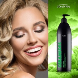 Joanna Professional szampon Ceramides do każdego koloru włosów 1000ml