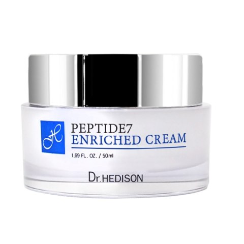 Peptide 7 Enriched Cream odmładzający krem do twarzy 50ml Dr.HEDISON