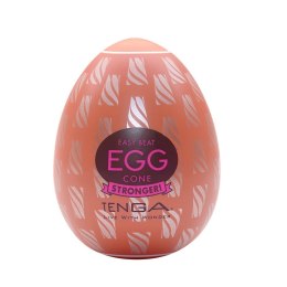 Easy Beat Egg Cone Stronger jednorazowy masturbator w kształcie jajka TENGA