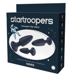 Startroopers Mars Advanced Vibrating Anal Training Kit zestaw korków analnych 3szt. Dream Toys