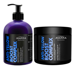 Joanna Color Boost szampon z odżywką do zachowania chłodnego blondu 2x500ml