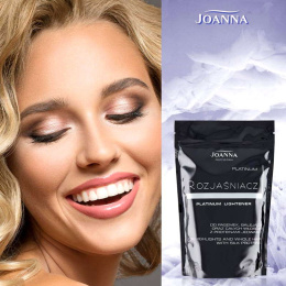 Joanna Professional Platinum rozjaśniacz do włosów, srebrny, proteiny jedwabiu 450g