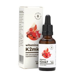 Witamina K2mk7 suplement diety 30ml Aura Herbals
