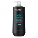 Goldwell Men, szampon do włosów i ciała 1000ml
