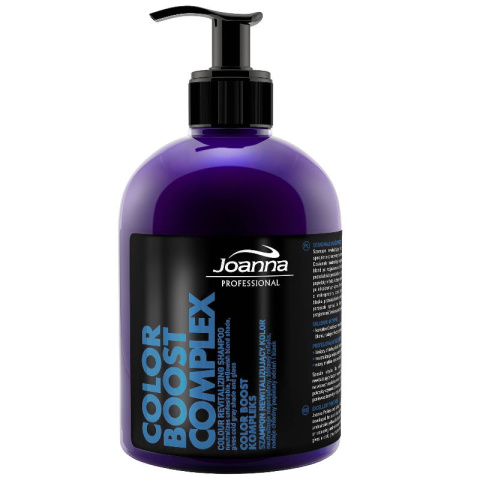 Joanna Color Boost szampon z odżywką do zachowania chłodnego blondu 2x500ml Joanna Color Boost szampon z odżywką do zachowania chłodnego blondu 2x500ml