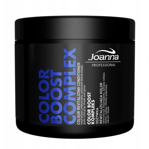 Joanna Color Boost szampon z odżywką do zachowania chłodnego blondu 2x500ml Joanna Color Boost szampon z odżywką do zachowania chłodnego blondu 2x500ml