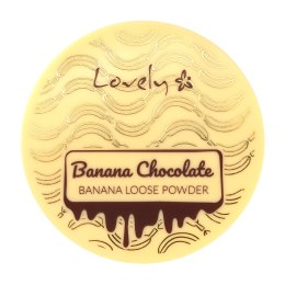 Banana Chocolate Loose Powder bananowo-czekoladowy puder sypki do twarzy 8g Lovely