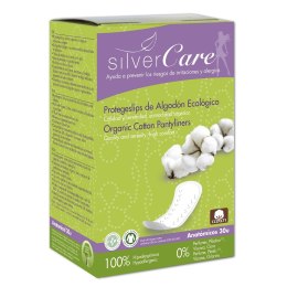 Silver Care wkładki higieniczne o anatomicznym kształcie 100% bawełny organicznej 30szt Masmi