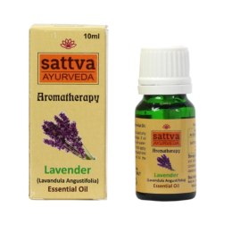 Aromatherapy Essential Oil olejek eteryczny Lavender 10ml Sattva