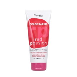 Color Mask maska koloryzująca do włosów Red Passion 200ml Fanola