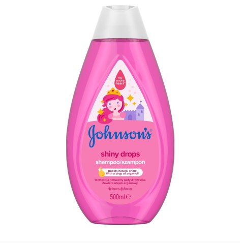 Johnson's Shiny Drops szampon dla dzieci z olejkiem arganowym 500ml Johnson & Johnson