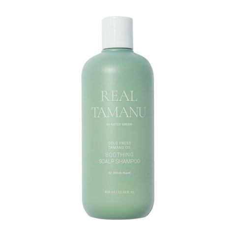Real Tamanu szampon kojący skórę głowy z olejem tamanu 400ml RATED GREEN