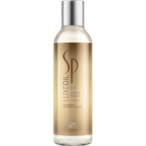 Wella Professionals SP Luxe Oil Keratin Protect Shampoo szampon keratynowy do włosów zniszczonych 200ml