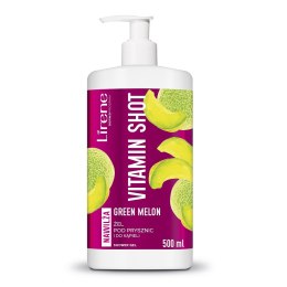 Lirene Vitamin Shot żel pod prysznic i do kąpieli Green Melon 500ml