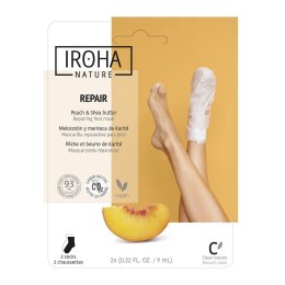 Repair Foot Mask regenerująca maseczka do stóp w formie skarpet
Peach & Shea Butter 2x9ml IROHA nature