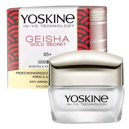 Geisha Gold Secret krem do twarzy na dzień i noc 65+ 50ml Yoskine