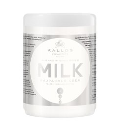 KJMN Milk Hair Mask maska do włosów z proteinami mlecznymi 1000ml Kallos