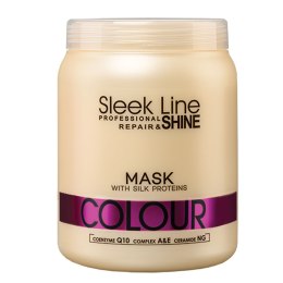 Sleek Line Colour Mask maska z jedwabiem do włosów farbowanych 1000ml Stapiz