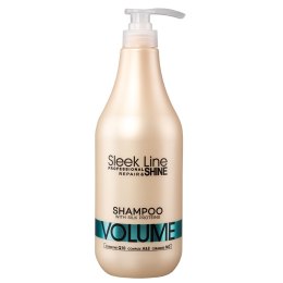 Sleek Line Repair Volume Shampoo szampon do włosów z jedwabiem zwiększający objętość 1000ml Stapiz