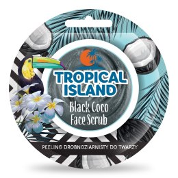 Tropical Island Face Scrub peeling drobnoziarnisty do twarzy Black Coco 8g Marion