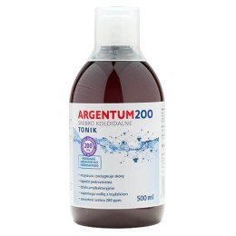 Argentum 200 tonik do twarzy 200PPM Srebro Koloidalne 500ml Aura Herbals