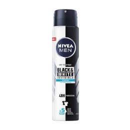 Men Black&White Invisible Fresh antyperspirant spray 250ml Nivea