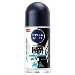 Men Black&White Invisible Fresh antyperspirant w kulce 50ml Nivea