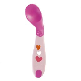 Baby's First Spoon pierwsza łyżeczka 8m+ Różowa Chicco