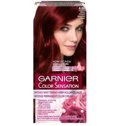Color Sensation krem koloryzujący do włosów 4.60 Intensywna Ciemna Czerwień Garnier