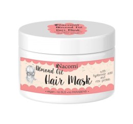Almond Oil Hair Mask maska do włosów z olejem ze słodkich migdałów 200ml Nacomi