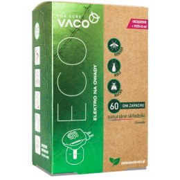 Elektro + płyn uzupełniający na owady z olejkami eterycznymi Citronella 1szt Vaco