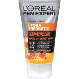 Men Expert Hydra Energetic pobudzający żel do mycia twarzy 100ml L'Oreal Paris
